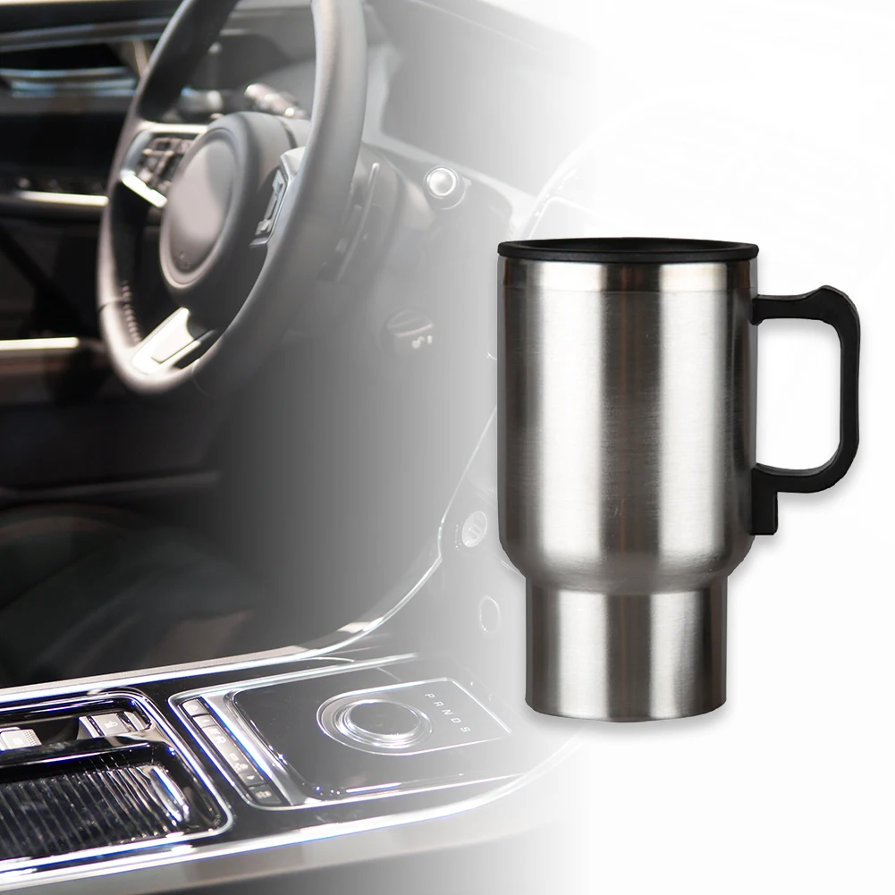 Stainless Steel Electric Heated Travel Mug for Car