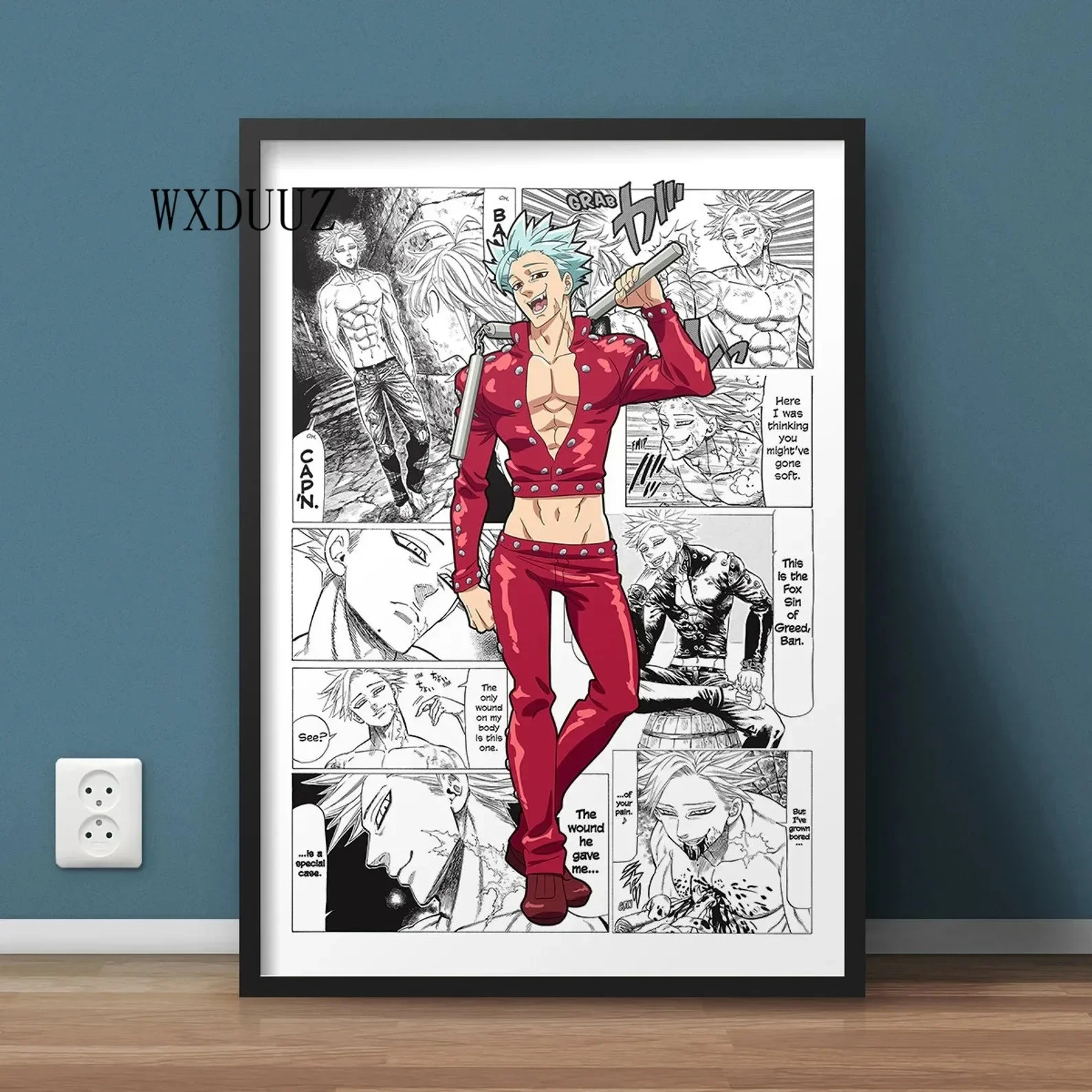 Anime Art Canvas Poster - Aesthetic Room Decoration Wall Art