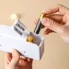 Portable Mini Sewing Machine Handheld Electric Sewing Machine with Bobbin for Needlework Handwork Home Travel Sewing Accessories 4