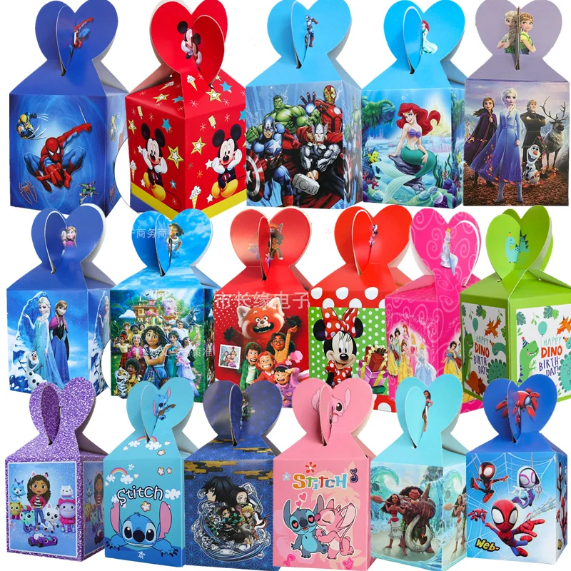 Pack 6 Bolsas De Papel Sorpresa Cumpleaños Minnie Mouse #d4