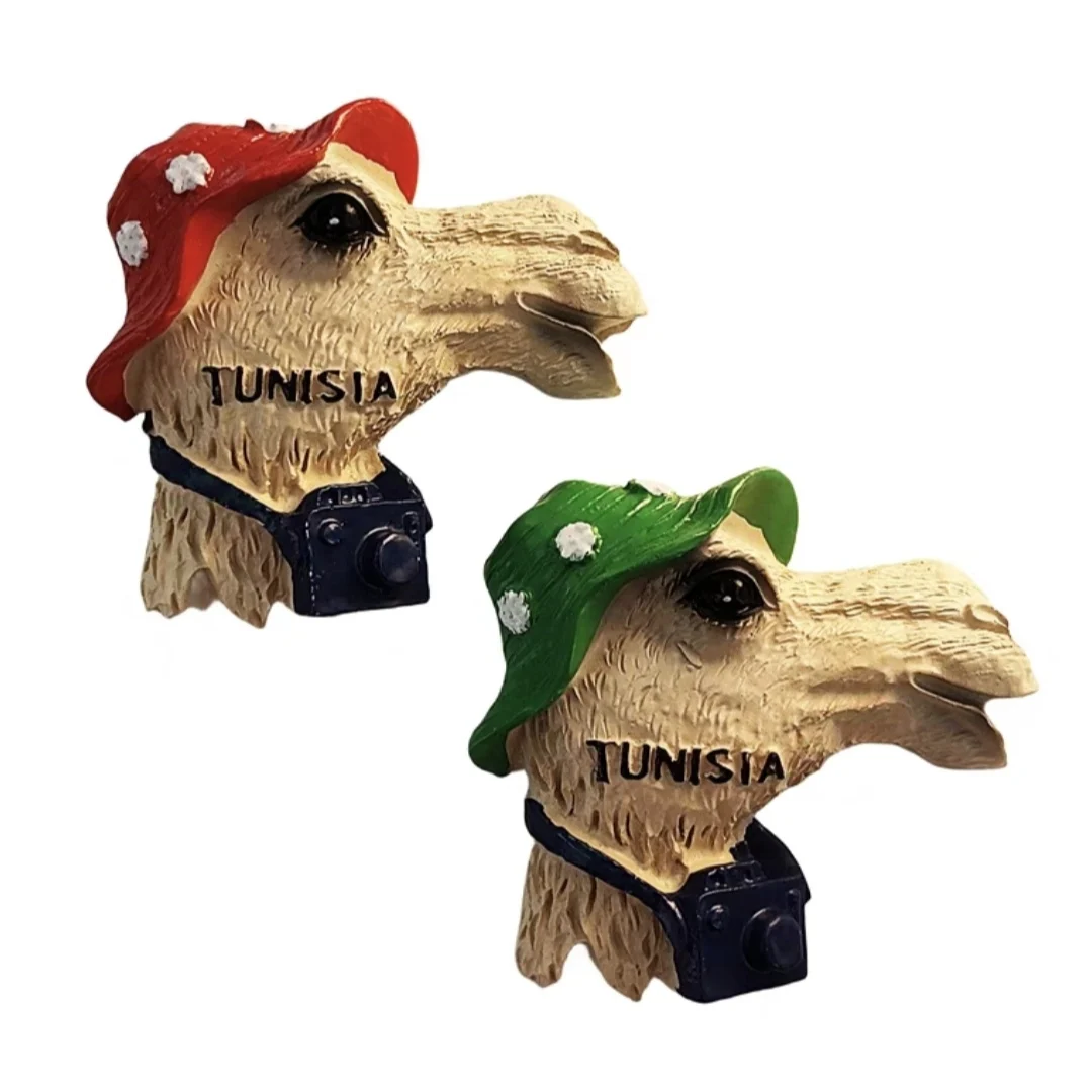 Africa Tunisia 3D Fridge Magnets Tourism Souvenir Refrigerator Magnets Sticker Collection Handicraft Gift Decoration Articles magnetic fridge magnets magnetic sticker magnetic fridge stickers refrigerator decor