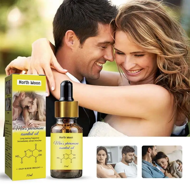 

Unisex Pheromone Fragrance Oil 10ml Long-lasting Sexually Stimulating Pheromone Infused Perfume Oil For Men Attract Women