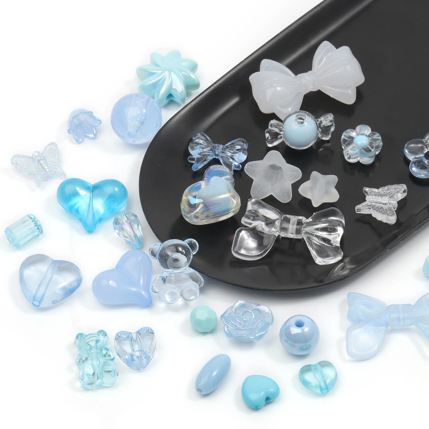 1/2 PCS Bow Love Pendentif Imitation Perle Bracelet Mode