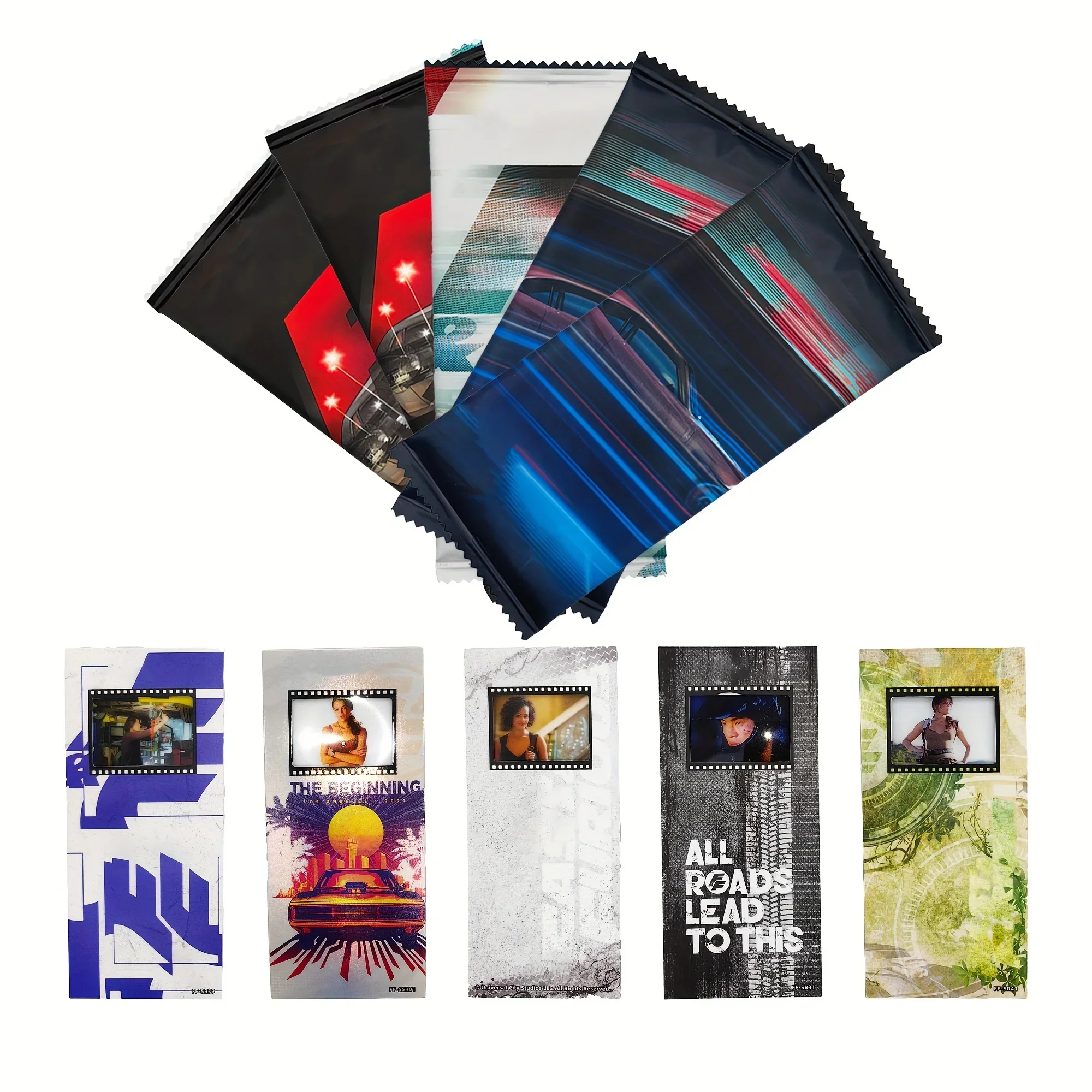 

Hollywood Fast and Furious Peripheral Film Scene Limited Commemorative Cards Blind Box Rare Collectible Cards Christmas Gift
