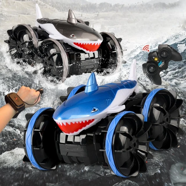 Remote Control Car Waterproof 8 Wheel Drive 2.4G Remote Control Armored  Vehicle Amphibious Off Road Stunt Truck Toy - AliExpress