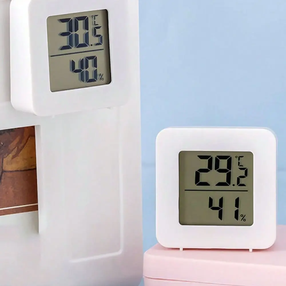 Mini LCD Hygrometer Thermometer Indoor Household Digital Temperature Humidity Meter Digital Display Wall Mounted Sensor temperature and humidity meter