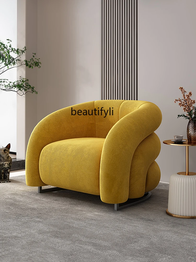 

Modern Leisure Chair Hotel Cafe Store Rest Chair Single Sofa