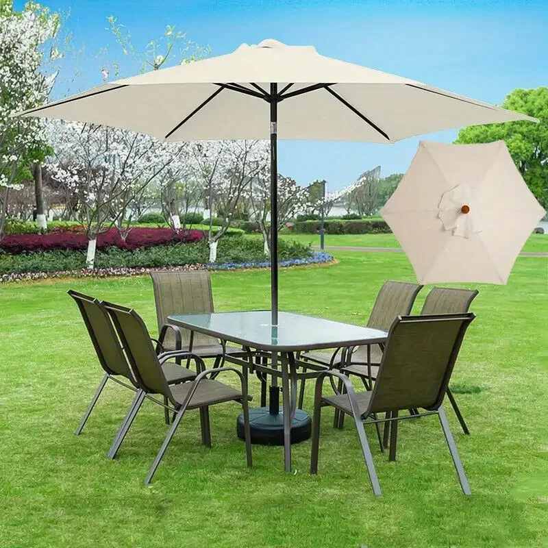 Beach Umbrella 2m 6 Rib Patio Umbrella Canopy Replacement
