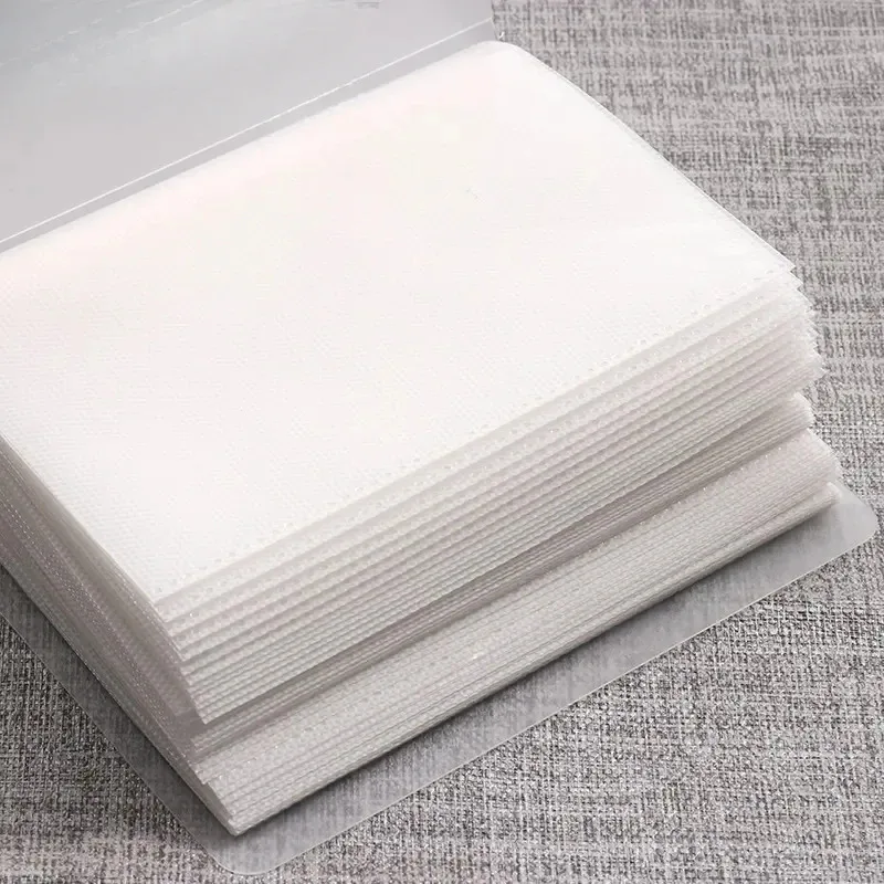 Nail Sticker Collection Display Book with Large Capacity and Blank Page Design