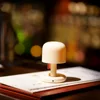 Mini Desktop Sunset Night Lamp Creative USB Rechargeable Mushroom Style Led Night Light for Coffee Bar Home Decor Bedroom 3