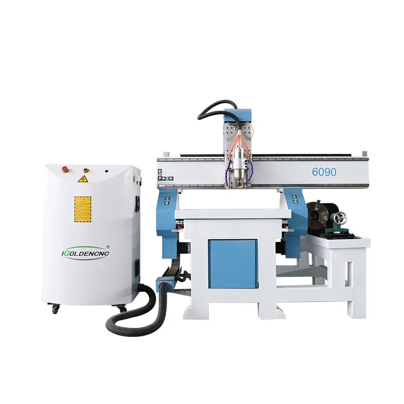 

600*900mm mini small 4th axis 6040 4040 6090 4 axis cnc router wood engraver machine woodworking with rotary device