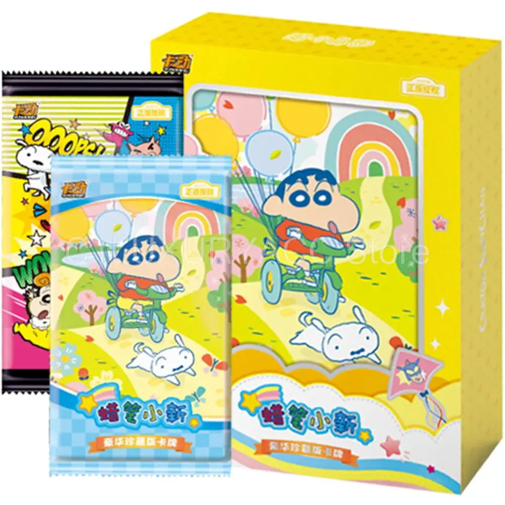 

Коллекционная карточка Crayon Shin-Chan для детей, Подарочная карточка Crayon, маленькая коллекция мультяшных карт для защиты на день весны, подарки команде 2023