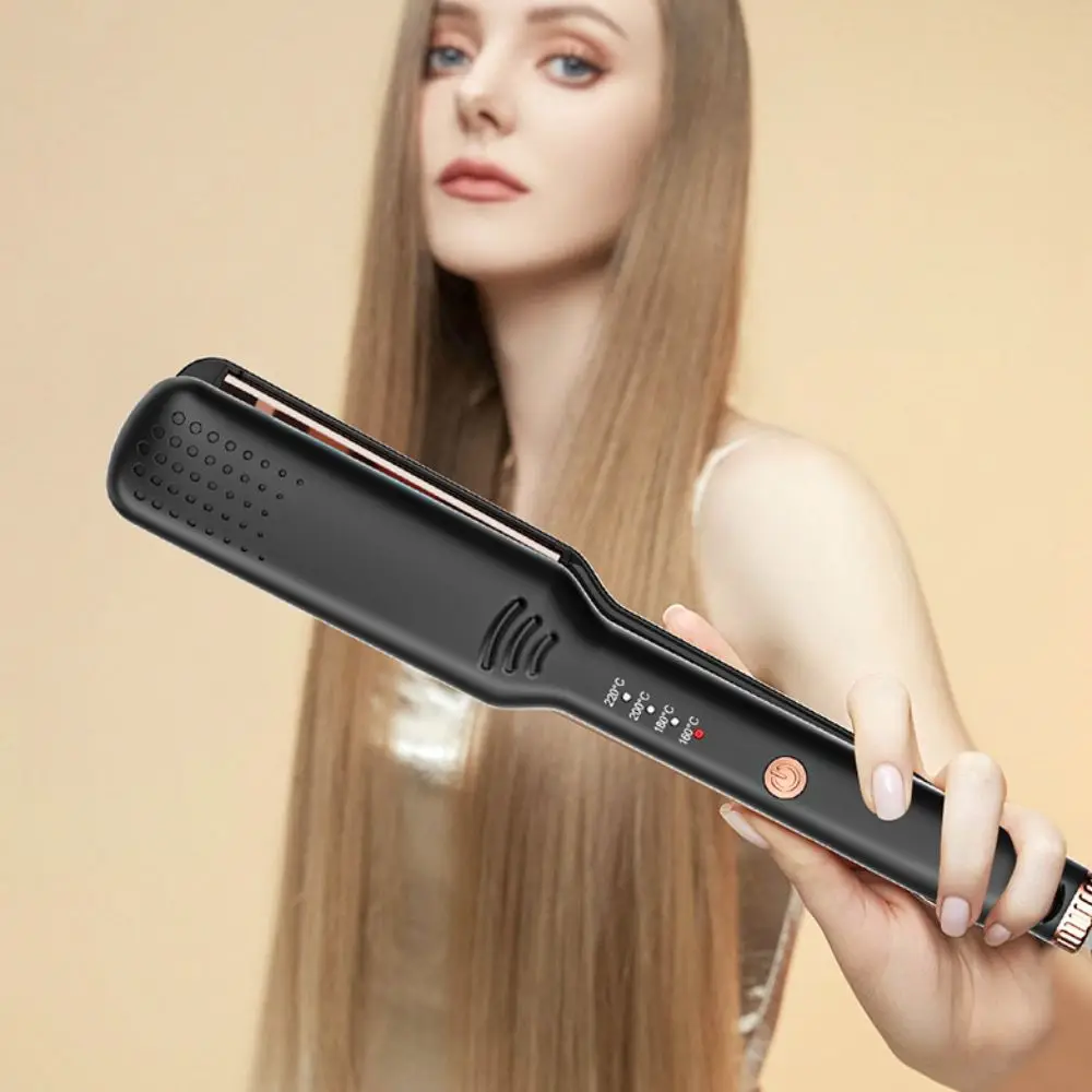 Widen Anion Hair Straightener Fast Heat Adjustable Temperature Hair Curling Iron Professional Electric Hair Ironing Board