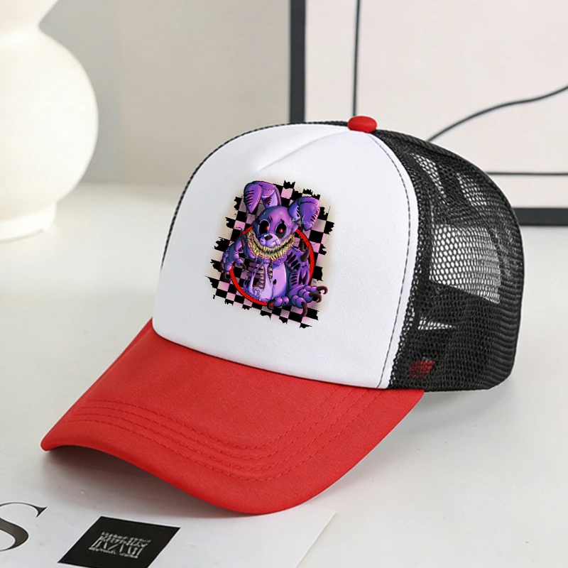 Five Nights at Freddy's Themed Mesh Baseball Cap - Cartoon Sports Hat