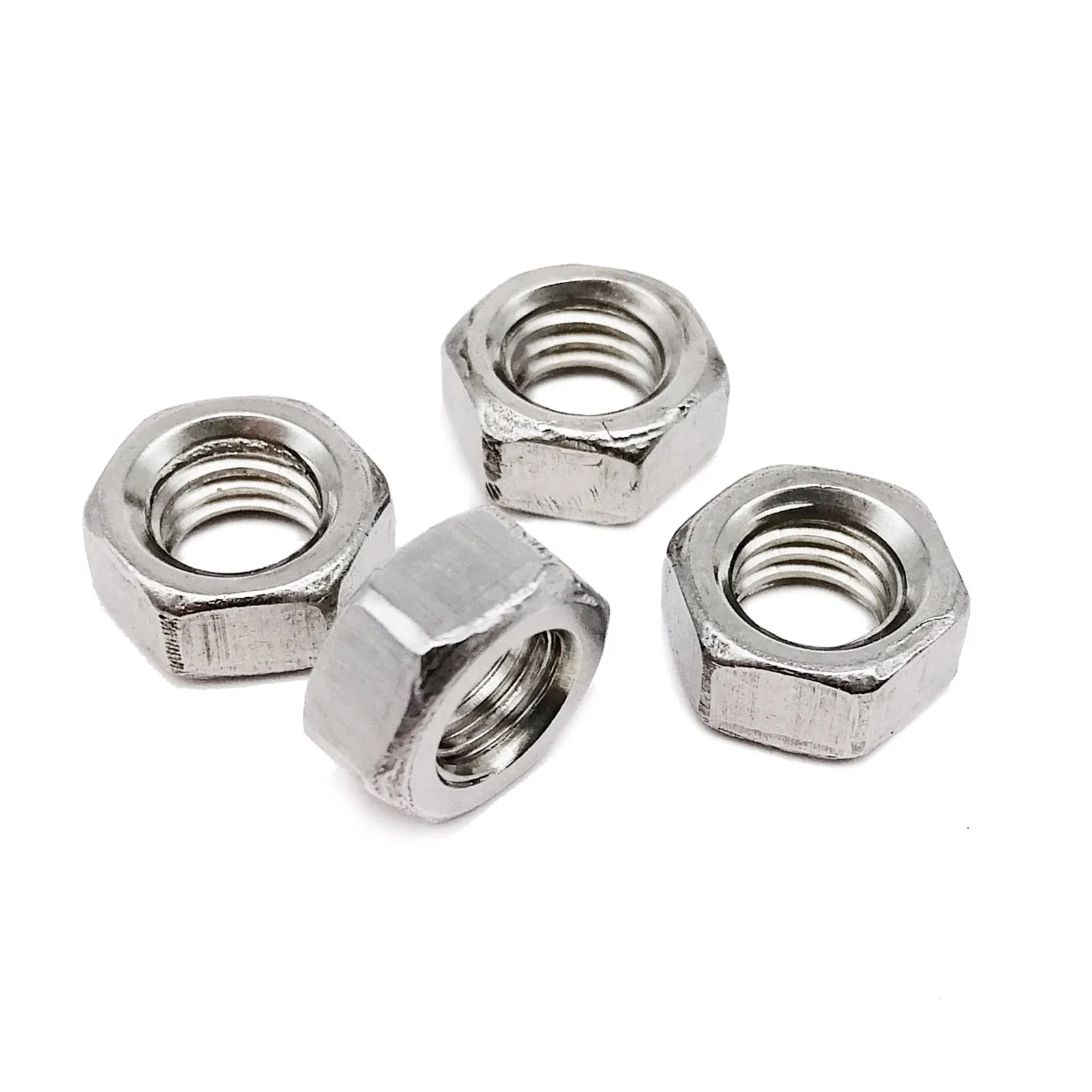 400pcs/box M2 M3 Allen Hexagon Hex Socket Ultra Thin Flat Wafer Head Screw Bolt Nut Assortment Kit Set 304 A2-70 Stainless Steel
