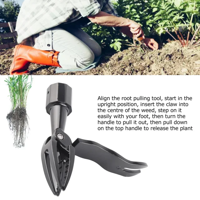 Állj Fel A Gyomhullámú Gyomnövényes Head Szerszám Egyszerű Művelet Professzionális Alumínium Ötvözet Nagy Hatékonyság Kertben - Image 2