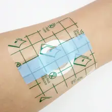  Transparent Waterproof PU Dressing Film Disposable Long-lasting Plaster Bandage Portable Useful Wound First-aid Tape 