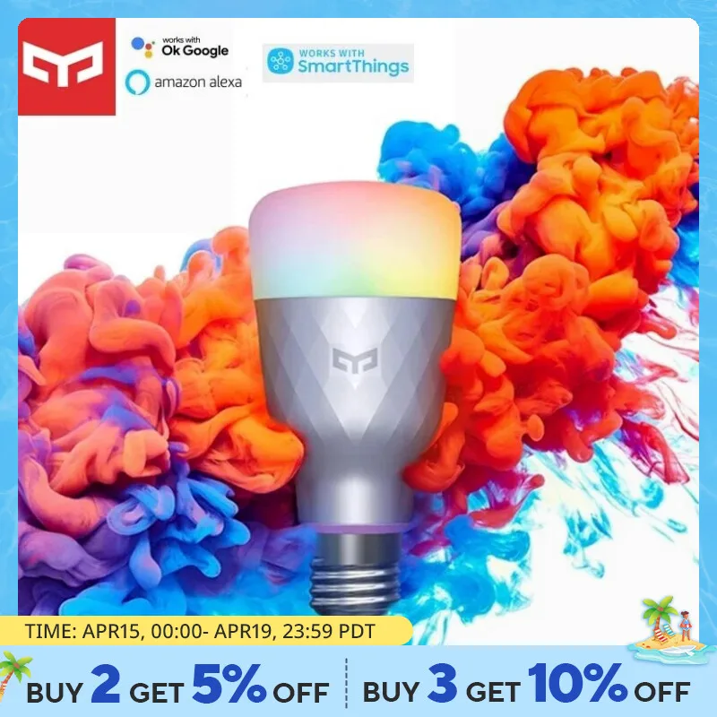 E27 1S/1Se Yeelight Smart Led Lampadina Colorata 800/650 Lumen Lemon Smart Lamp Per Mijia App Funziona Con Apple Homekit