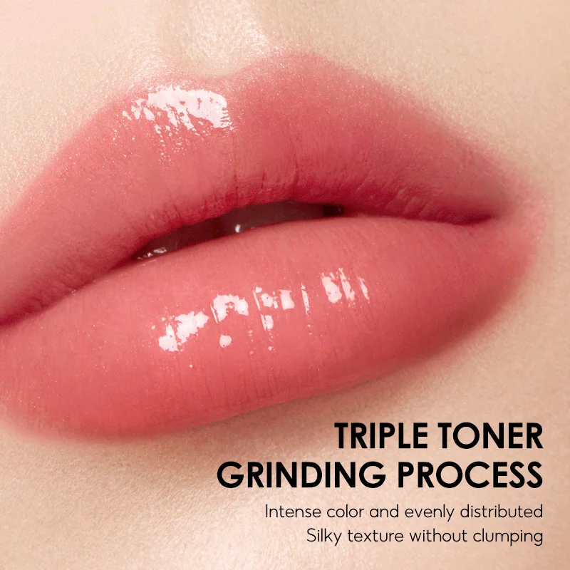 CARSLAN 2 ピース/セット着色リップグローセラムエッセンシャルオイル