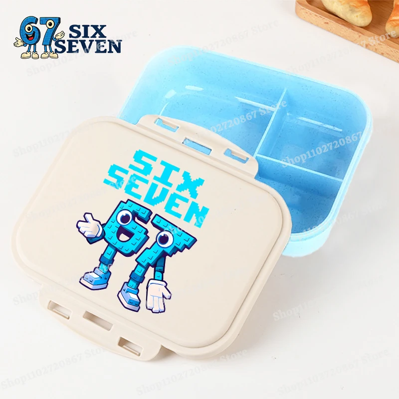 Cute Cartoon Lunch Box - Large Capacity Portable Bento Case for Kids, Students, and Picnics