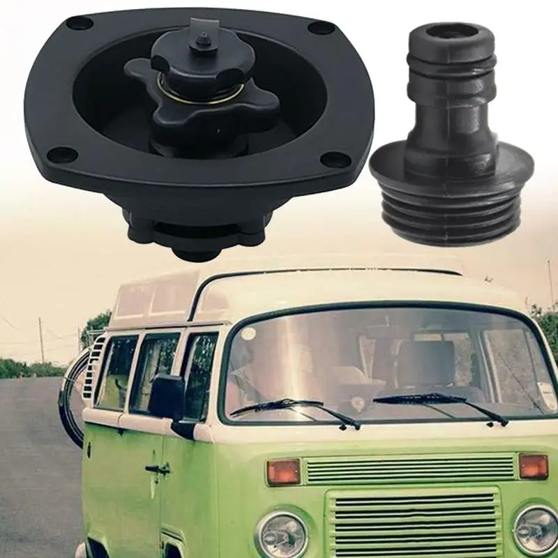 RV City Water Inlet RV Water Fill Inlet With Check Valve Fresh Connection Pressure Regulator For Boat