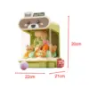 Claw Game Machine for Boy and Girls Exciting Indoor Party Favors with Music Kids Vending Toy Mini Candy Dispenser for 10 Dolls 6