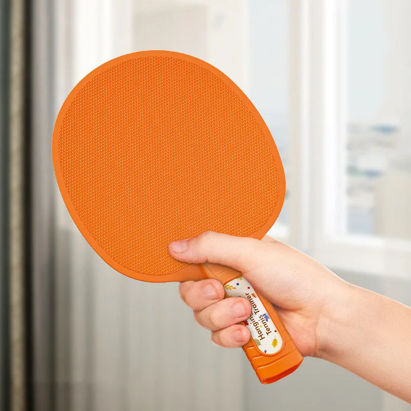 Hanging Table Tennis Trainer With Racket Mini Badminton Tennis Ball Parent-child Interactive Game Indoor Outdoor Kids Sports Toy 4