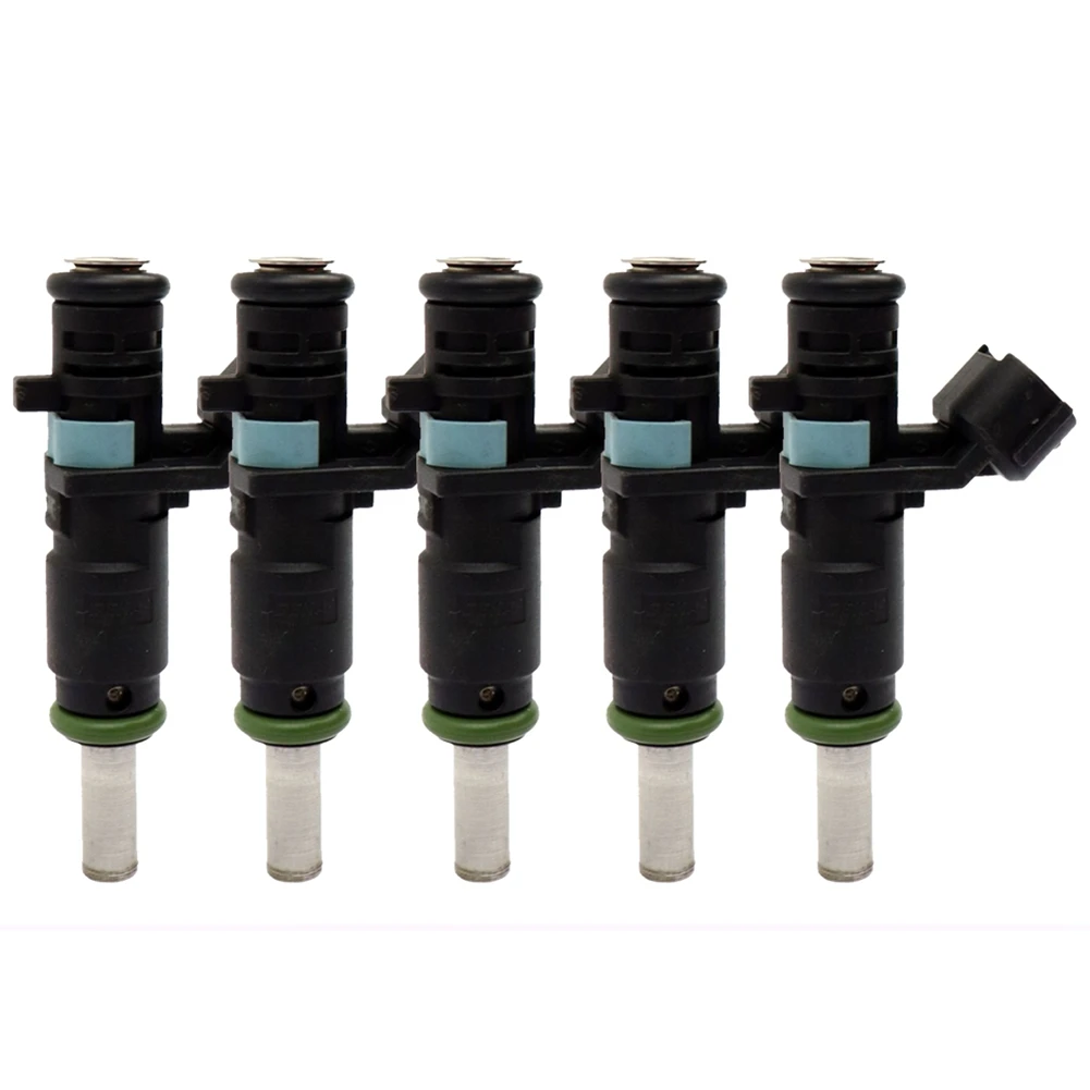 

5Pcs Car Fuel Injector Nozzle 07K906031C FJ1067 FI11378S for Rabbit Golf Jetta Beetle Passat 2.5L L5 2007-2013