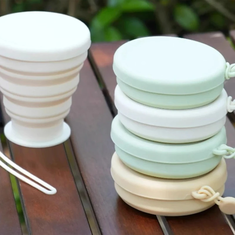 Portable Silicone Foldable Toothbrush Cup For Outdoor Travel_voghion.com