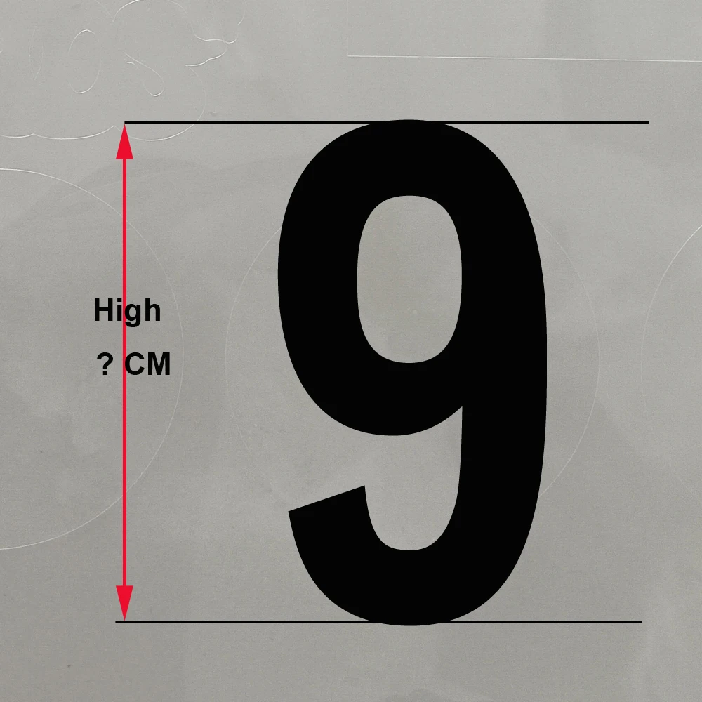 NUMERO O LETTERA PER CIVICO MOD. H5/OLN ALTEZZA 5 CM IN OTTONE NATURALE