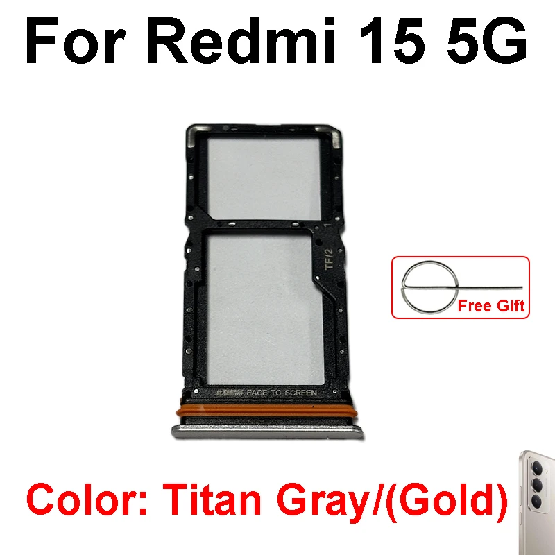 Xiaomi Redmi Internal SIM Card Tray and Reader Module