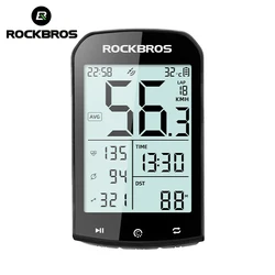 ROCKBROS Wireless Bluetooth Bike Speedometer and GPS Cycling Computer (M1 GPS)
