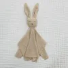 Cute Rabbit Knitting Baby Comfort Towel Comforter Blanket Soft Newborn Sleeping Dolls Kids Sleep Toy Soothe Appease Towel 5