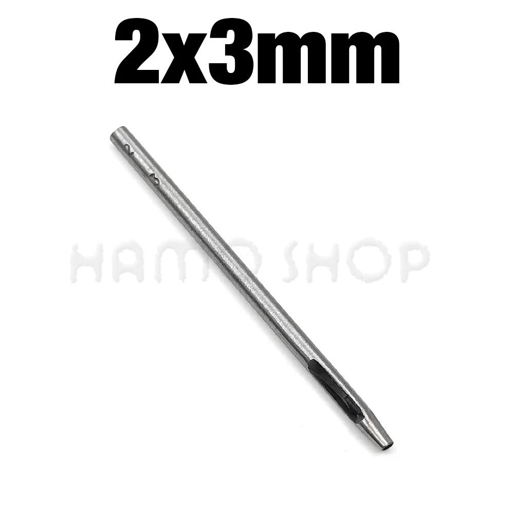 Leather Oval Shape Hole Punch Tool - Steel Craft DIY Punch
