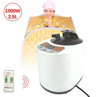 1000W Stainless Steel Sauna Steamer Pot Machine 2.5L Portable Sauna Steam Generator Fumigation Machine for Spa Steam Generator 1