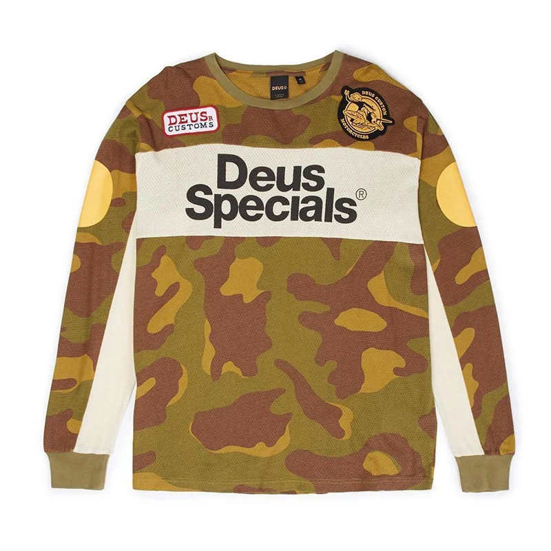 DEUS EX MACHINA 사이클링 의류, 모토크로스 저지, MTB 엔듀로 오프로드 셔츠, 다운힐 운동복 오토바이 긴팔 티셔츠