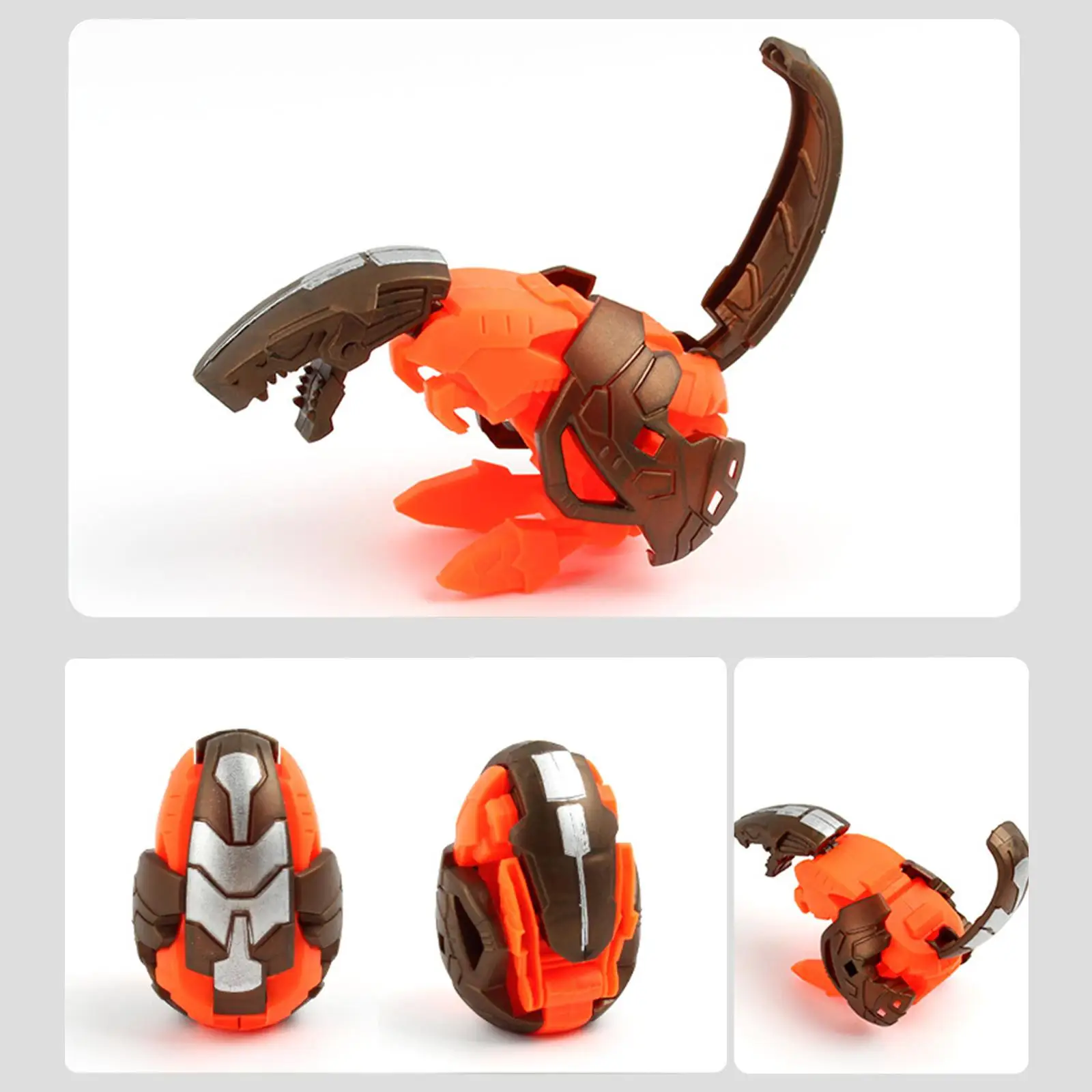 Dinosaurier Roboter verwandeln Verformung Dinosaurier Eier Spielzeug für Kinder automatisch verwandeln verdrehen Jungen Baby Lernspiel zeug – Detail 10