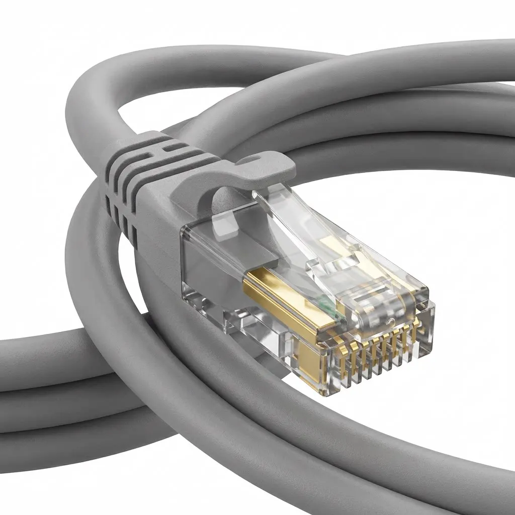 40Gbps Cat6 이더넷 케이블 RJ 45 10 15 20 미터 Cat 6 2000MHz ..