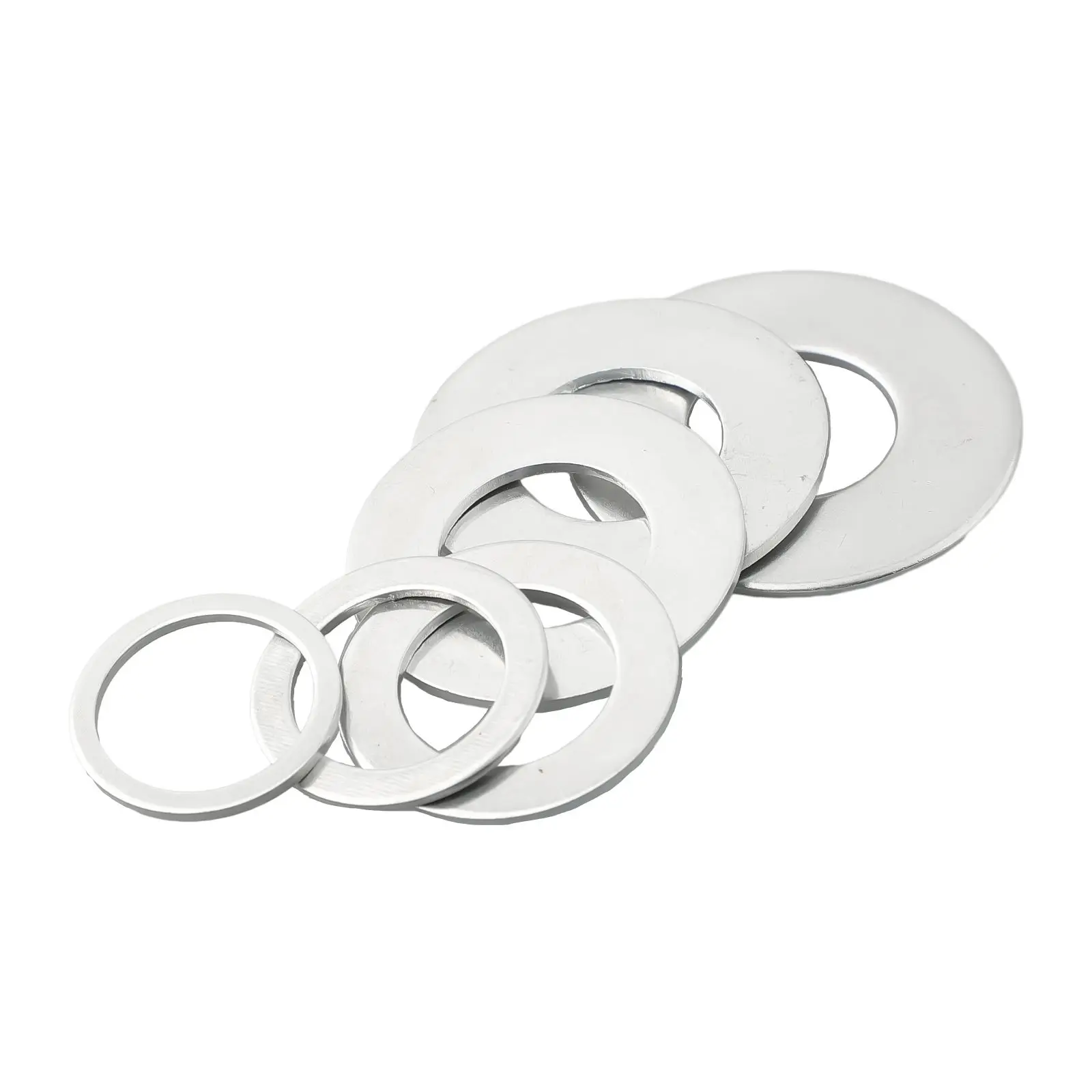 

Аксессуары кольцевая циркулярная пила, преобразующие шайбы серебряного цвета, полезный набор из 6 шт., переходное кольцо, прочная торцовочная пила для сада, выставки, зала