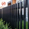 Factory Direct UV-Resistant Plastic Garden Fence Moden Design Aluminium Posts Fencing Trellis & Gates Outdoor Fence Panel 6