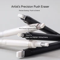 Push-Type Pencil Eraser For Manga Design Drawing Highlight Modeling Writing Painting Press Erasers School Stationery Gifts 6