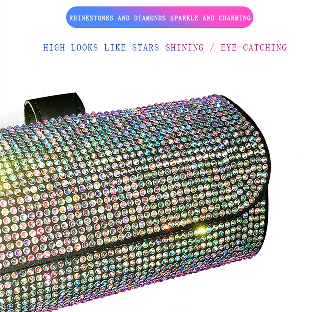 Sunglasses Case Diamond Car Sunglasses Case
