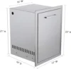 Drawer Stainless Steel Pull-Out Trash/Propane Tank Drawer Storage for Propane Tank or Trash Bin Adds Convenient Storage in Any O 3