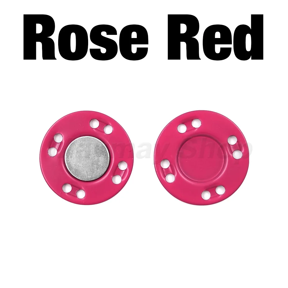Magnetic Button Set: 5 Pairs for Clothing and Craft Decoration
