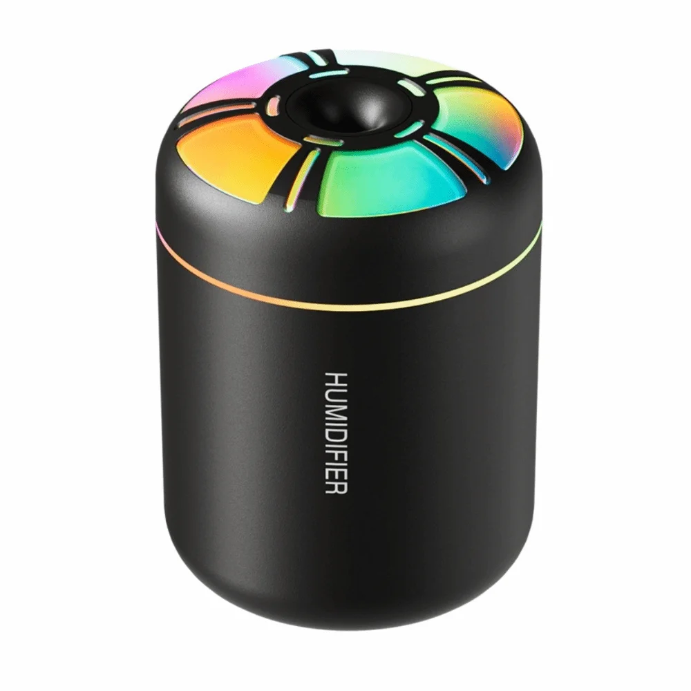 보습 180ML 차량용 미니 아로마 디퓨저 USB 미스트 메이커 에센셜 오일 정화기 휴대용 무소음 작동 공기 가습기 가정용
