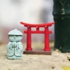 Buddha Jizo Stone Statue Sculpture Feng Shui Praying Monk Collectible Figurine Fish Tank Aquarium Tea Pet Office Home Decoration 4