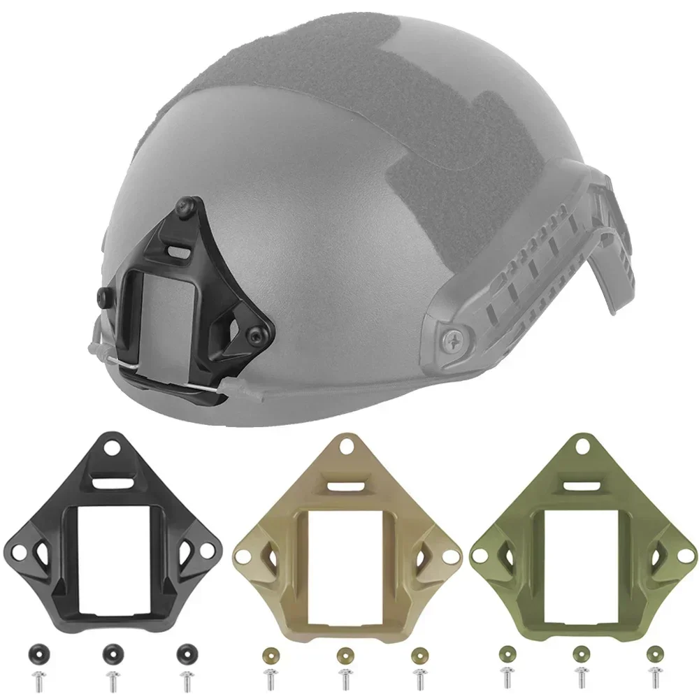 Tactical Helmet Mount Night Vision Aluminum Alloy NVG Mount FAST Helmet Hunting Accessories for ACH MICH PASGT tactical helmet light tactical helmet adapter tactical helmet accessories