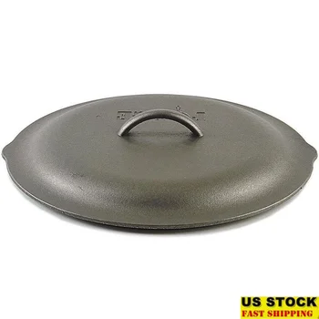 Seasoned Cast Iron 12 Inch Lid Oven Safe Induction Compatible Cookware Durable Easy to Clean Family Tradition Cooking Essential 1