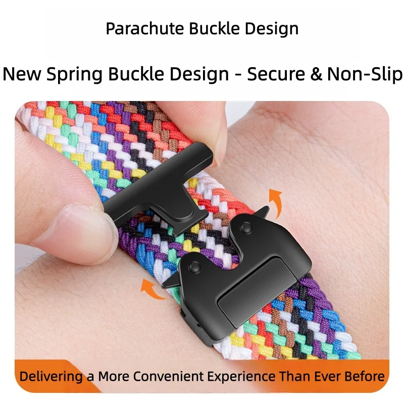 Enhanced Parachute Buckle Watch Strap Accessory
