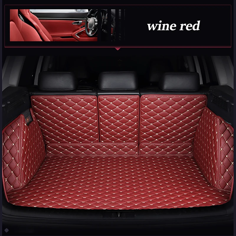 

YUCKJU Custom leather All inclusive car trunk mat for Rolls-Royce Phantom Ghost Car accessory Auto trunk cover protection